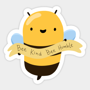 Bee Kind Bee Humble Sticker